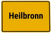 Ortsschild Heilbronn