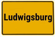 Ortsschild Ludwigsburg
