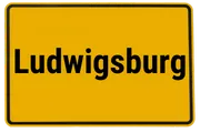 Ortsschild Ludwigsburg