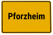 Ortsschild Pforzheim