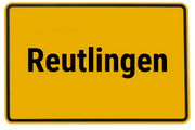 Ortsschild Reutlingen