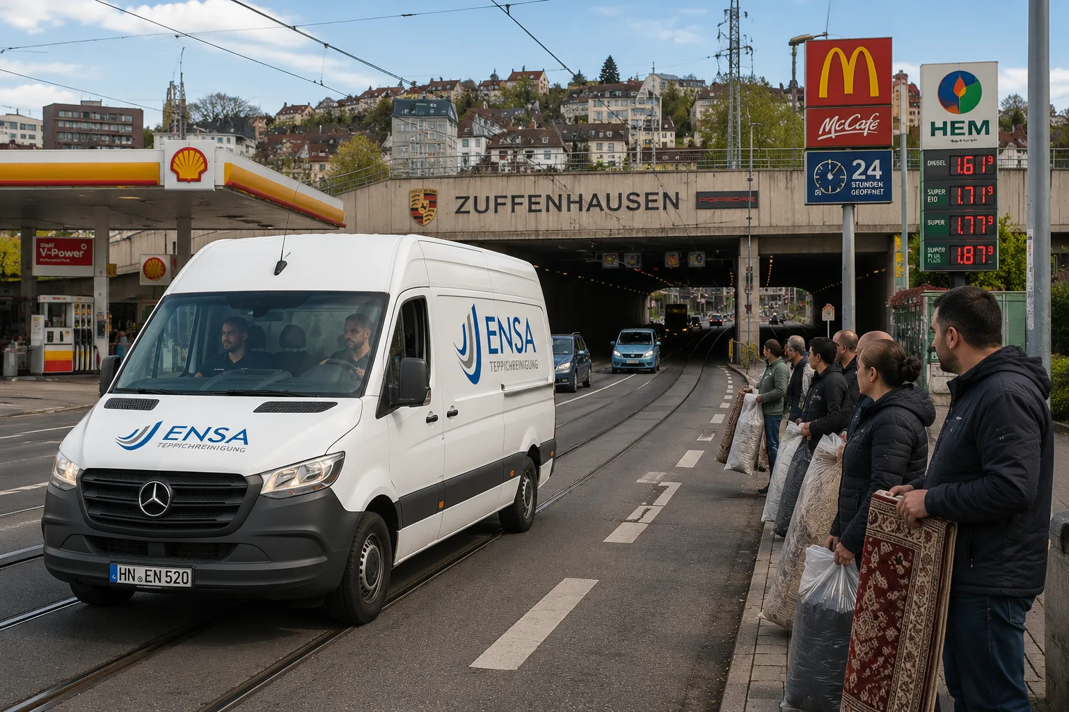 Professionelle Teppichreinigung in Zuffenhausen und Umgebung