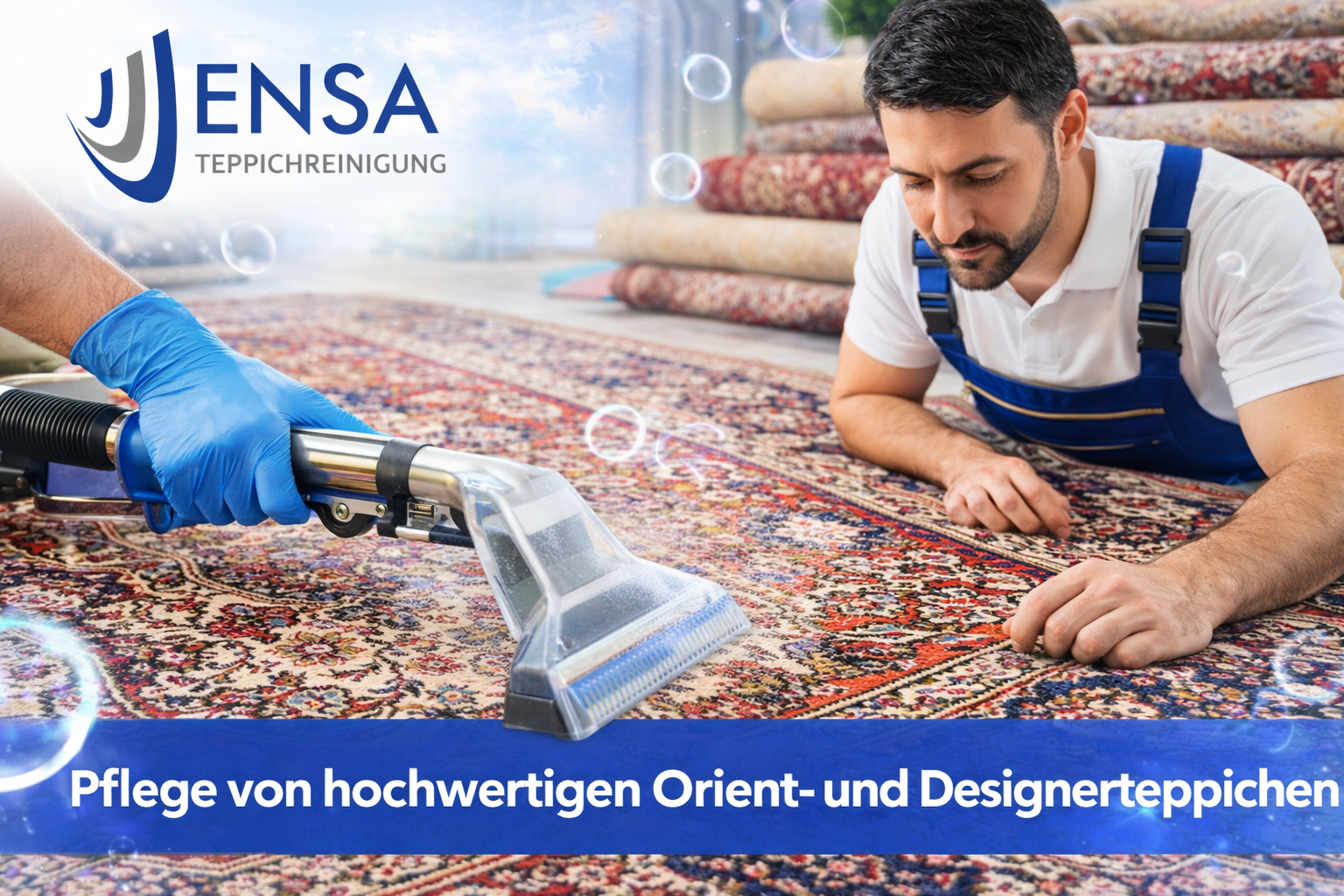 Orient- & Designerteppiche richtig pflegen – Werterhalt durch professionelle Reinigung